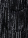 Camisa de manga corta transpirable con bolsillo y rayas negras para hombre