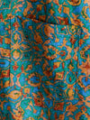 Camisa retro de manga corta con botones y bolsillo abstracto y elegante para hombre