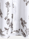 Camisa informal de manga corta de algodón con estampado floral para hombre