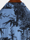 Camisa hawaiana de manga corta transpirable retro festiva para hombre