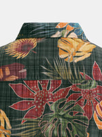 Camisa hawaiana de manga corta transpirable de verano para hombre