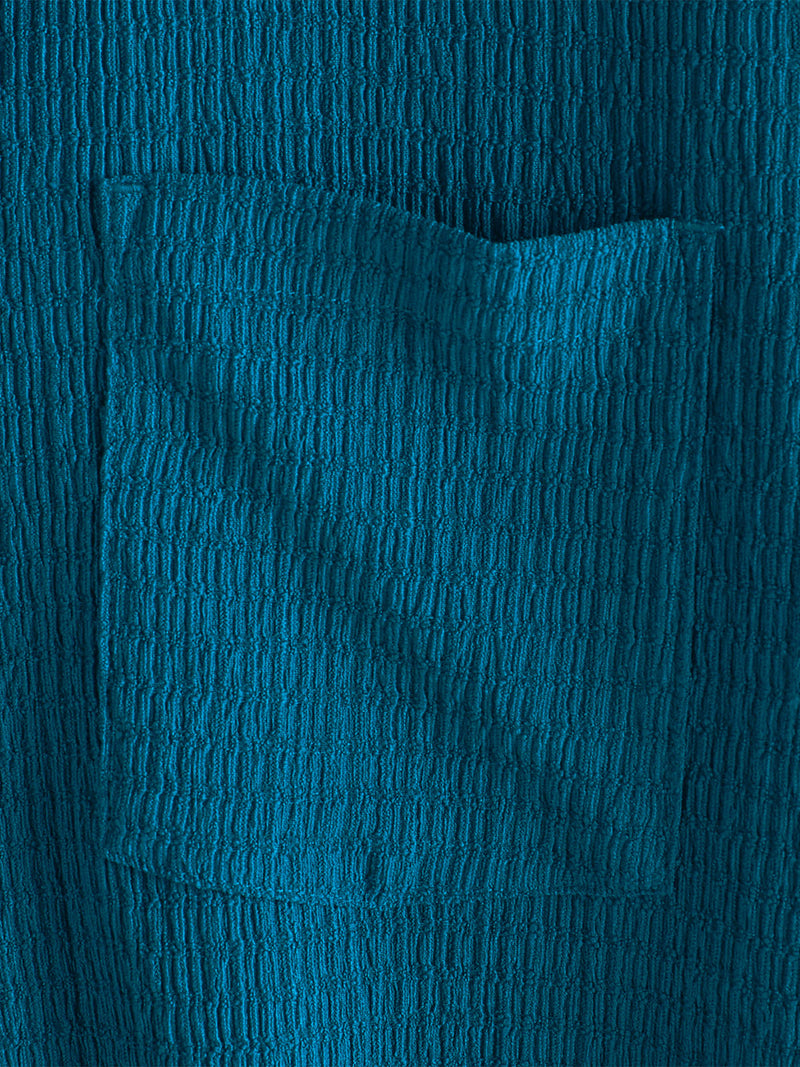 Camisa informal de manga corta con bolsillo de verano para hombre